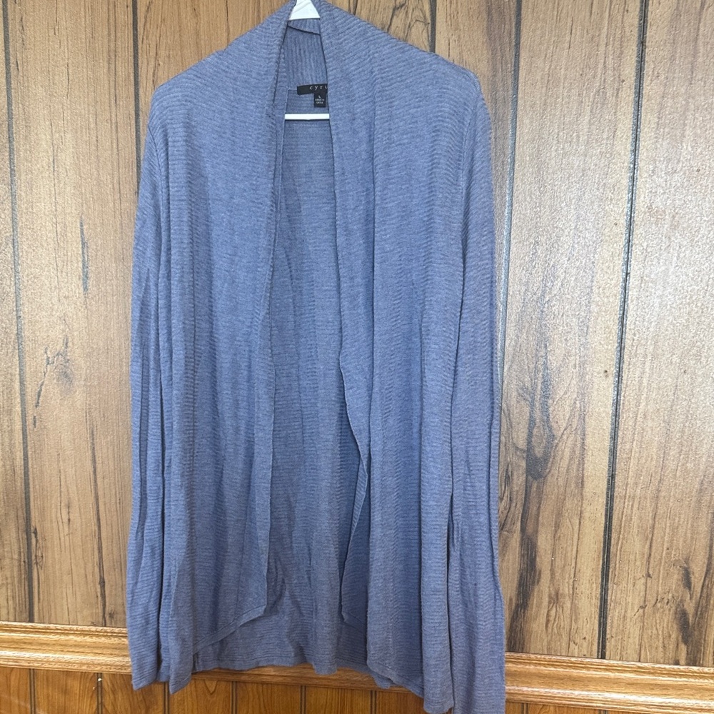 Cyrus Women's Open Front Cardigan - Gray